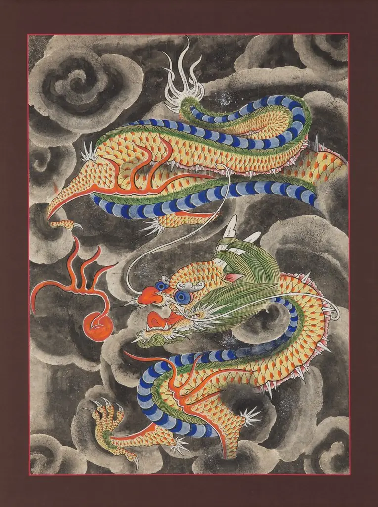 Dragon Amid Clouds