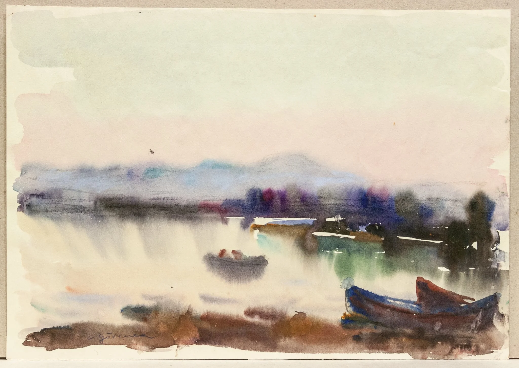 Lacul Razelm, by Constantin Găvenea, 1950