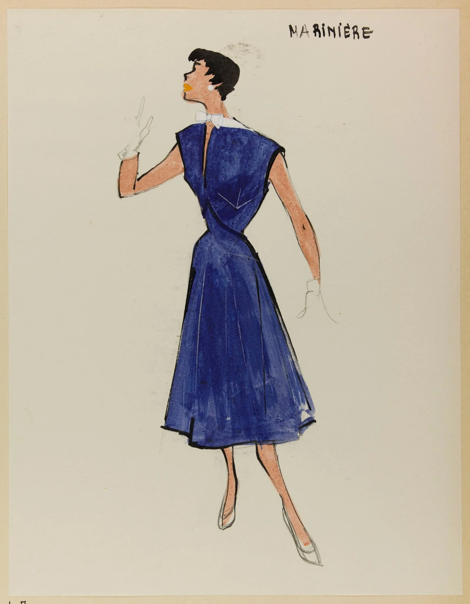 Marinière, by Marie-Louise Carven, 1953