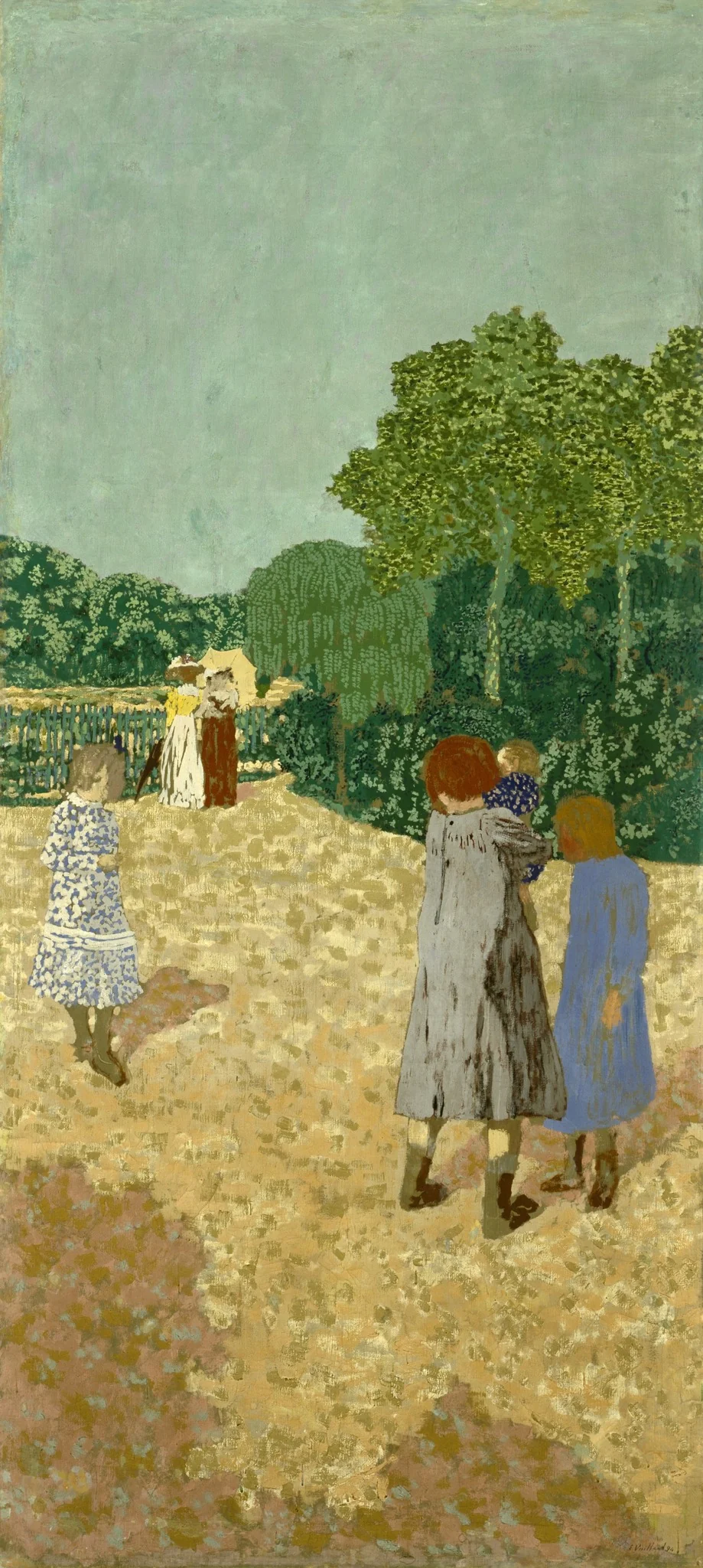 The Promenade, by Édouard Vuillard, unspecified, 1898