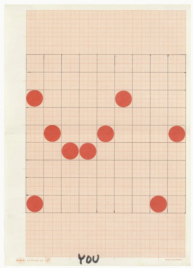 Untitled, by Emmett Williams, 1964