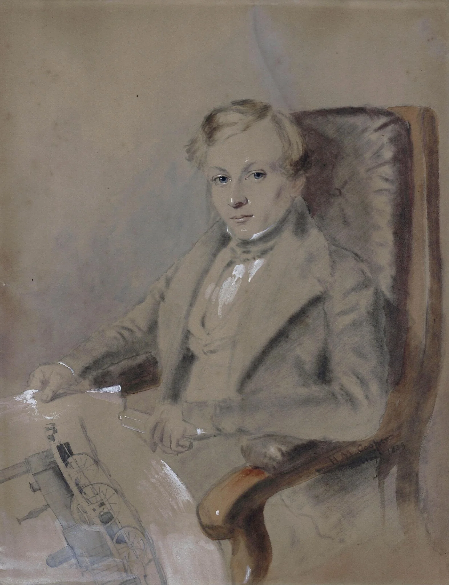 Portrait of Robert Stephenson (1803-1859)