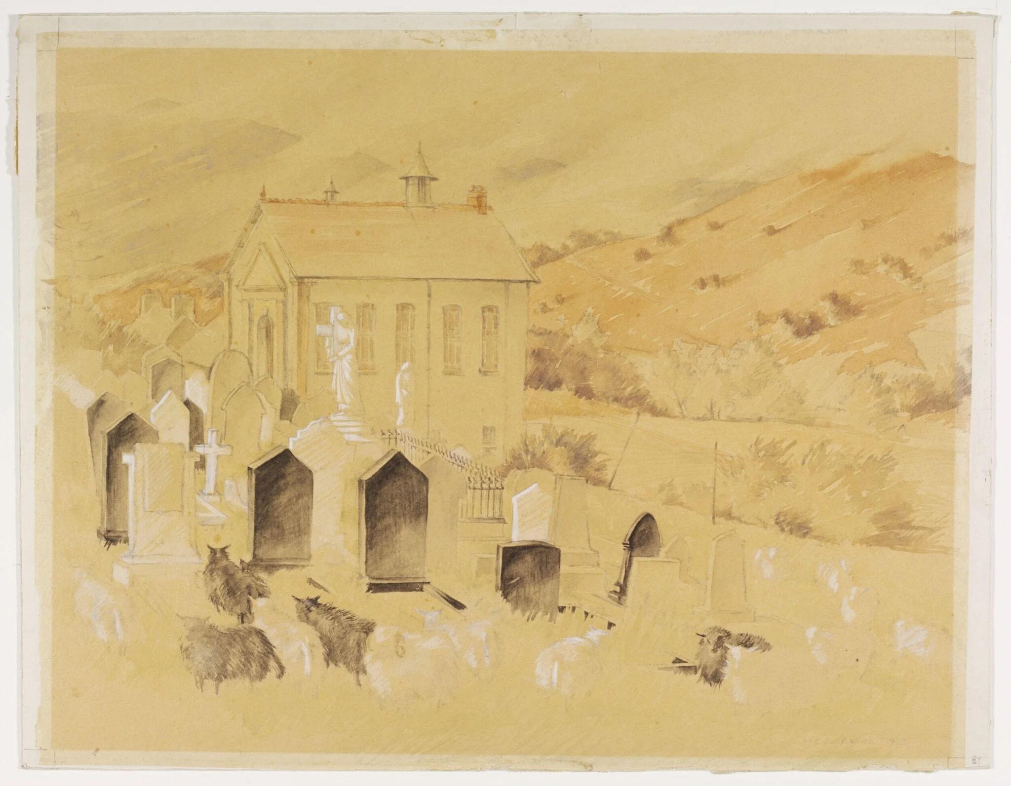 Addoldy-y-Bedyddwyr, Glyndyfrdwy, Merionethshire