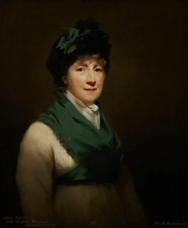 Anne Erskine, Mrs John Wauchope of Edmonstone (1740 - 1811)