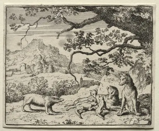 Reynard the Fox:  The Badger Calls Reynard to Court