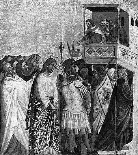 Christ in front of Pilate