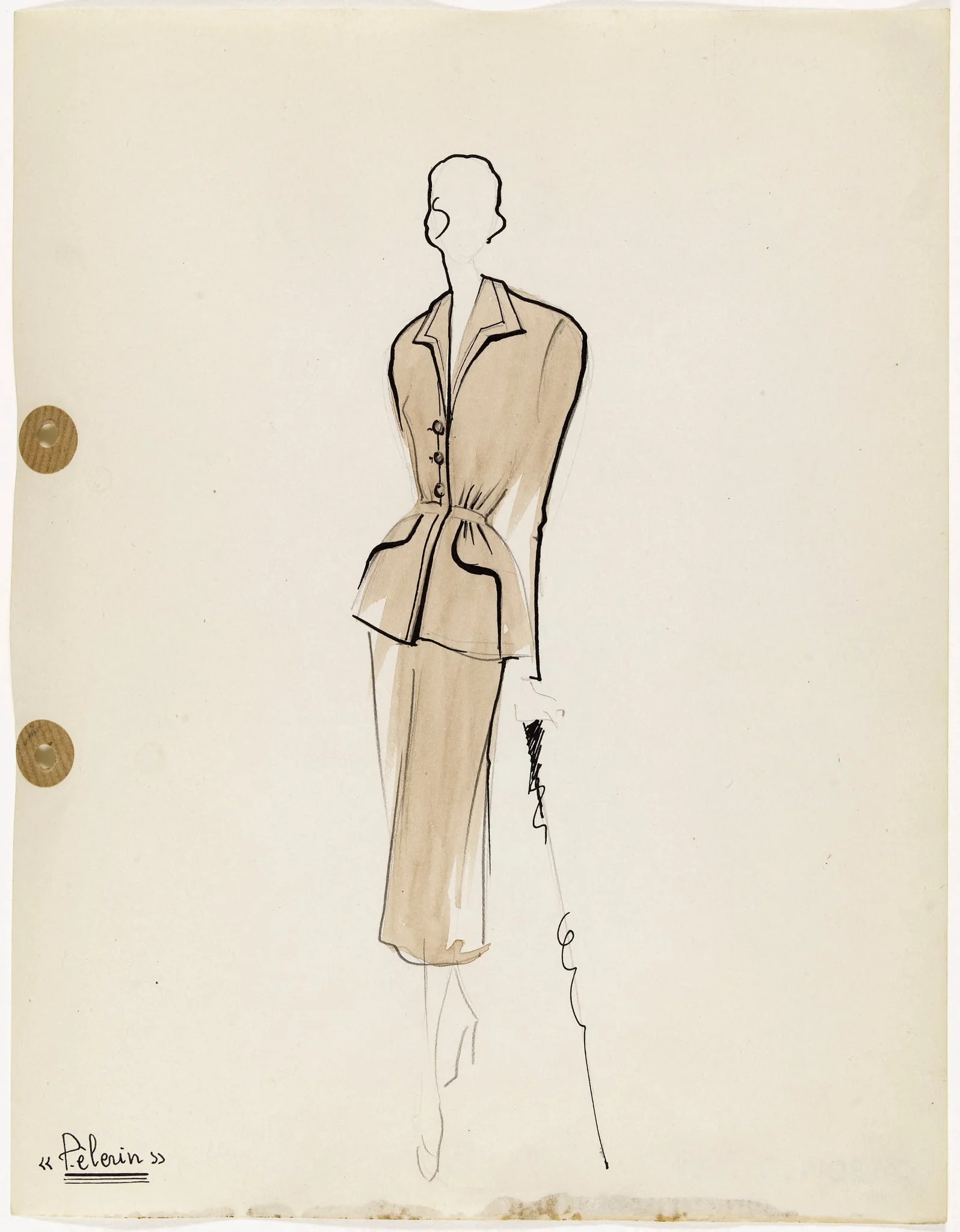 'Pèlerin', by Marie-Louise Carven, 1949