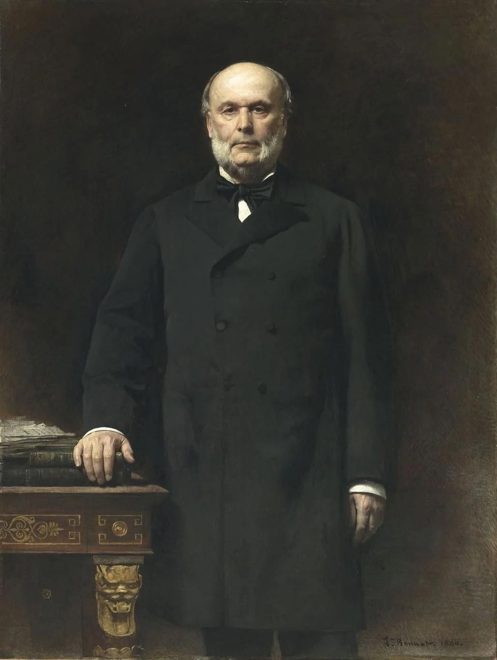 Portrait de Jules Grévy (1807-1891), by Léon Bonnat, oil, 1890