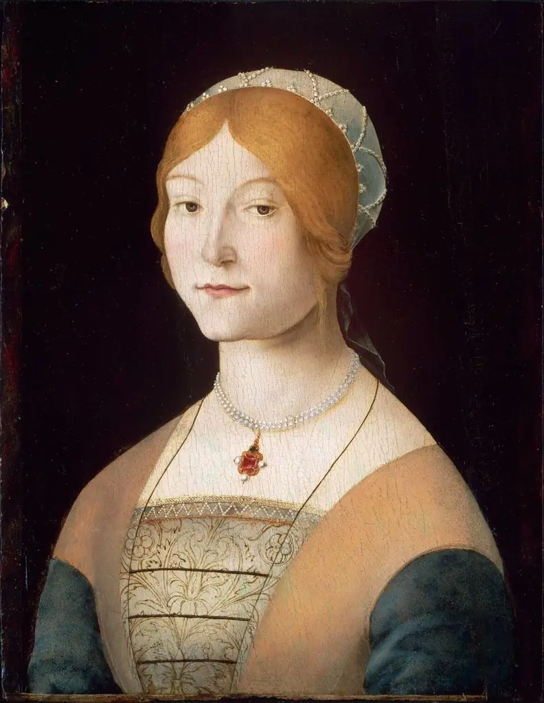 Portrait of a Woman with a Pearl Necklace