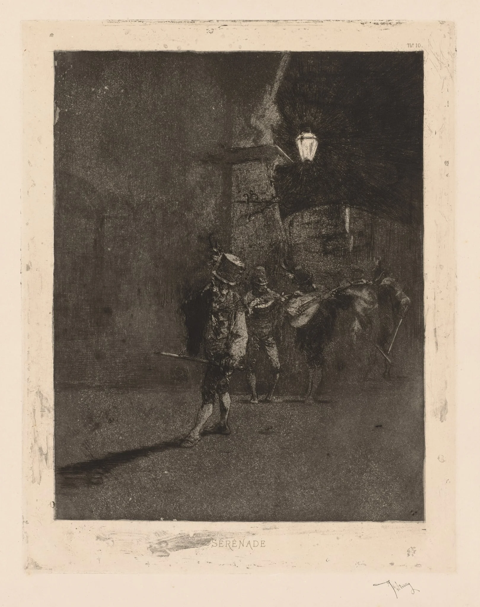 Serenade, by Mariano Fortuny Marsal, 1864