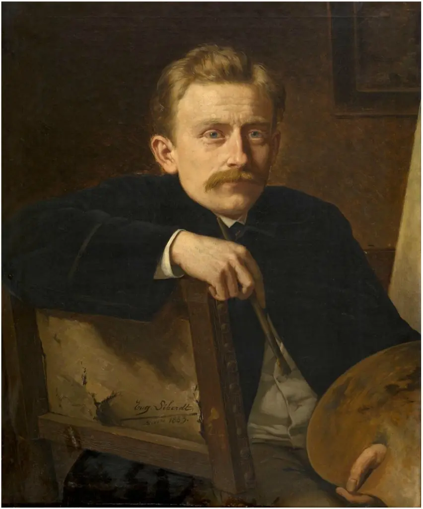 Portrait of the painter Hippolyte Van Soom