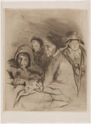 Portrait de vielles femmes