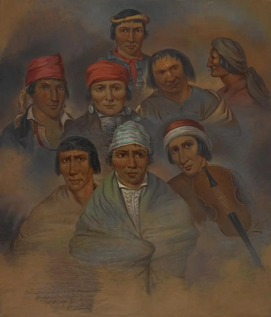 Eight Potawatomi Natives