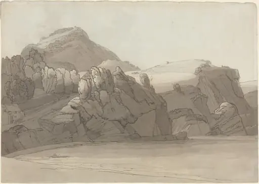 A Rocky Shore at Coombmartin, Devon (Combe Martin Bay)