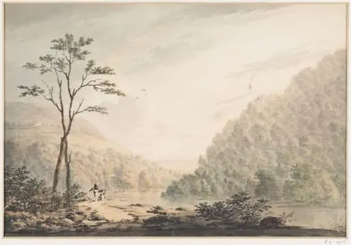 View on the Lands of the Earl of Fortescue, Castle Hill, Devon