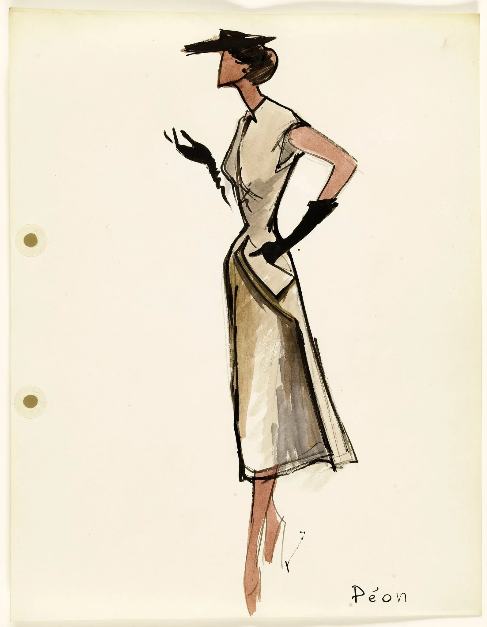 'Péon', by Marie-Louise Carven, 1951
