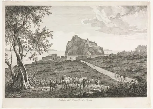 View of the Castello, Ischia