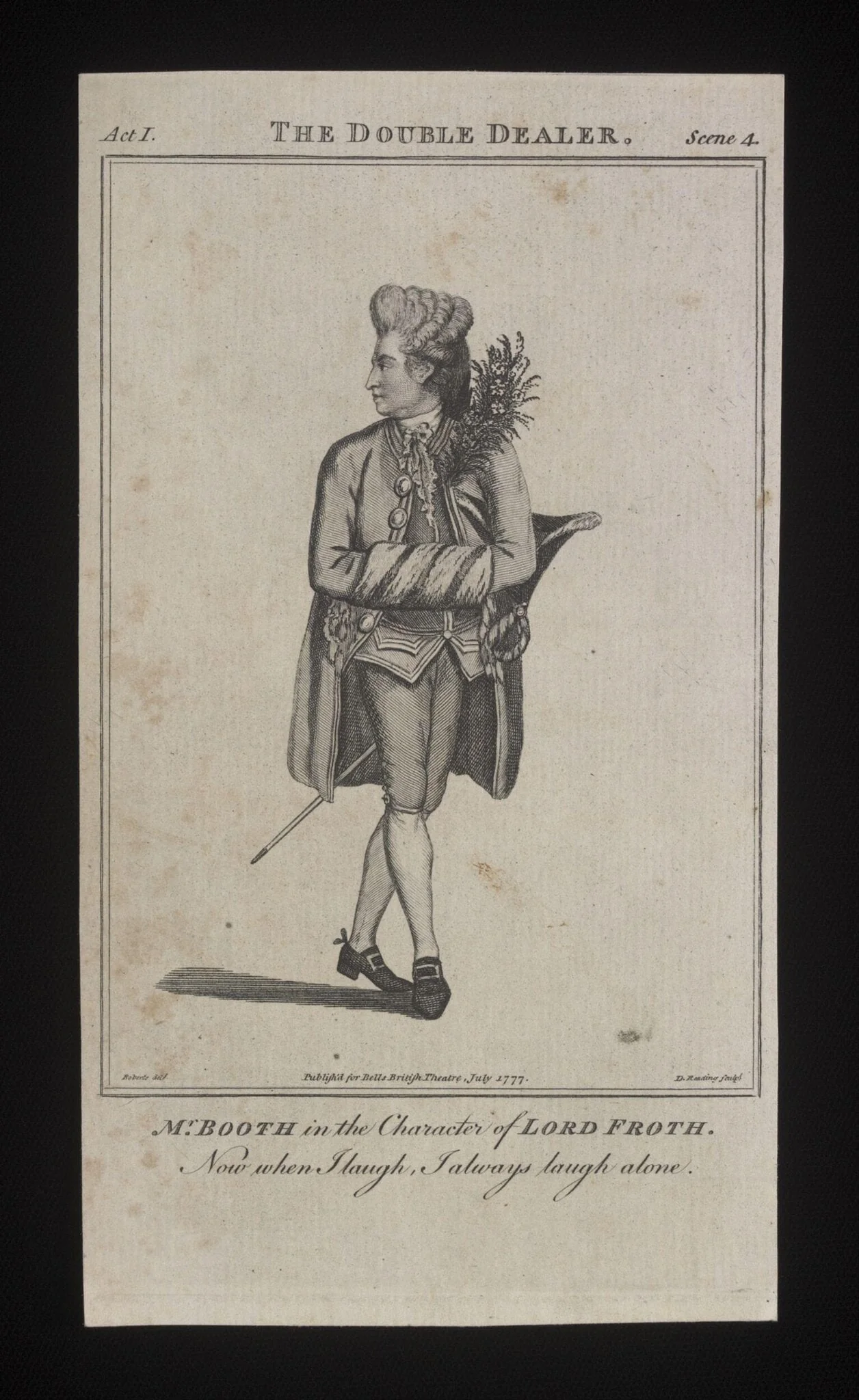 H Beard Print Collection, by Roberts, 1777