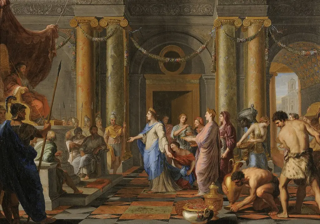 Solomon Receiving the Queen of Sheba
