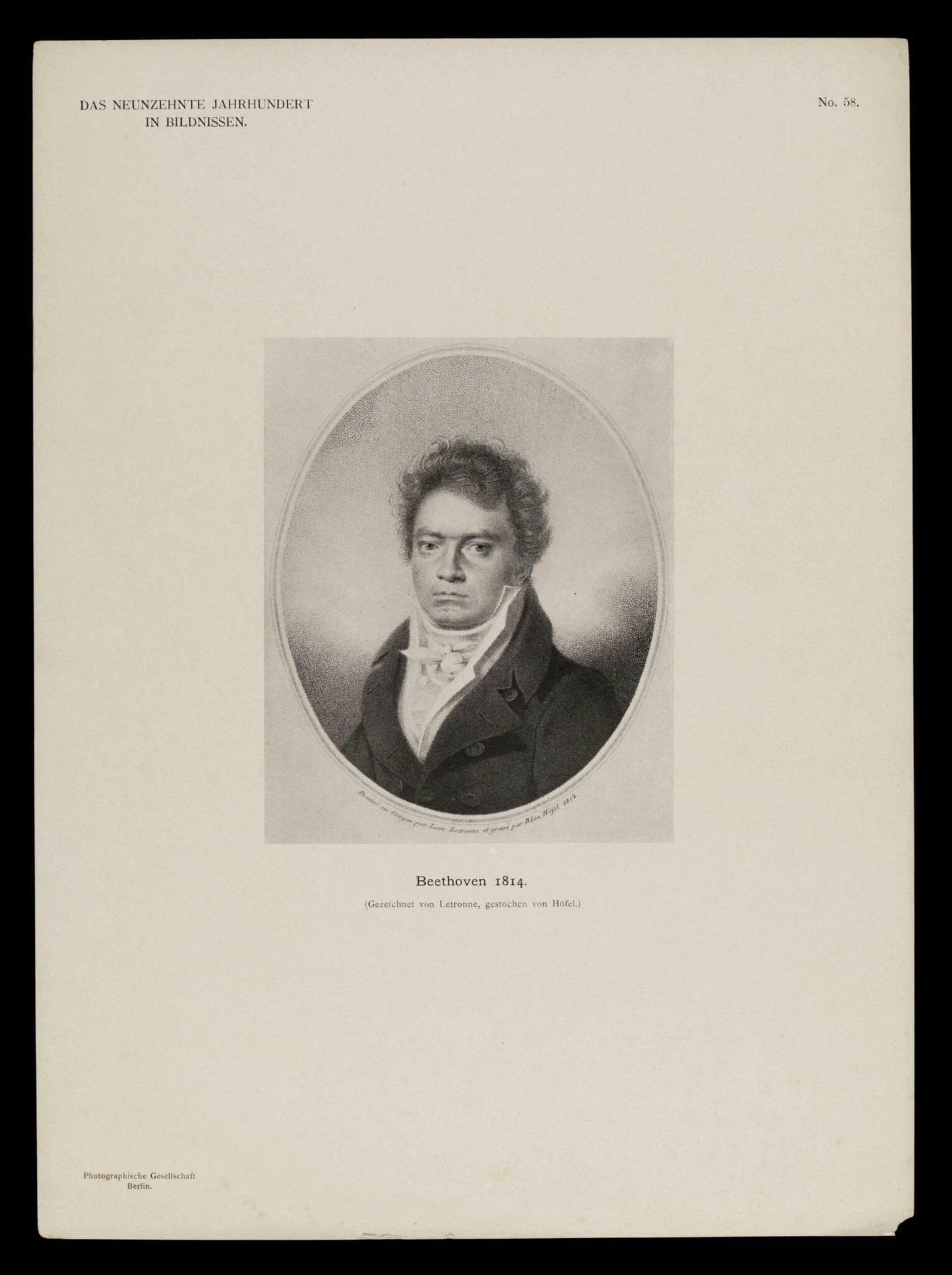 H Beard Print Collection, by Letronne, 1850