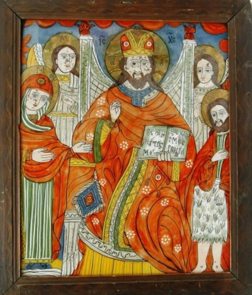 Iisus Hristos pe tron