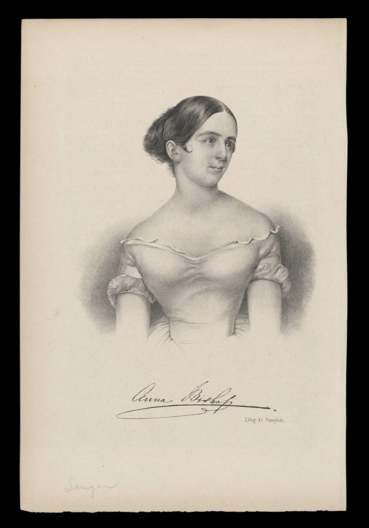 H Beard Print Collection, by Cumplido, 1850