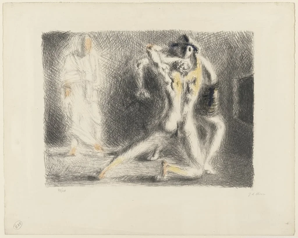 Untitled, by Giorgio de Chirico, ink, 1929