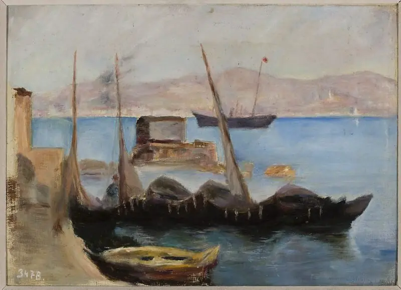 View of Scutari from the Galata Tower. From the journey to Constantinople