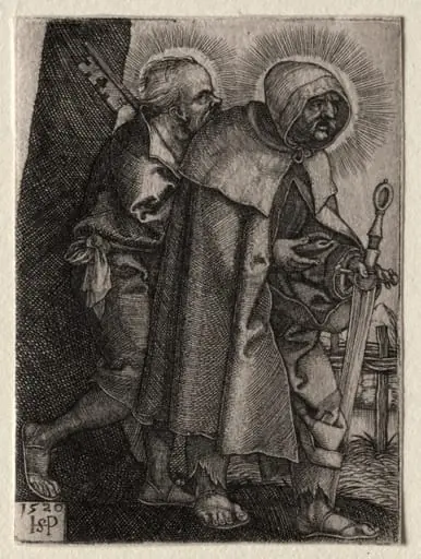 Christ and the Apostles: St. Peter and St. Paul