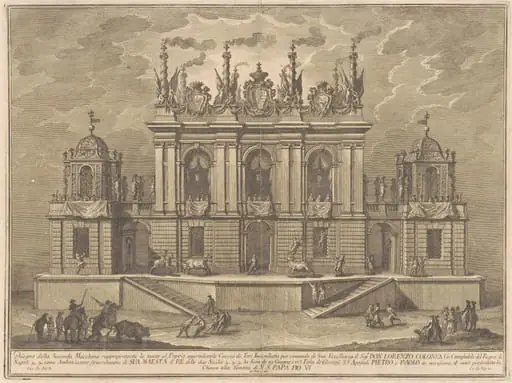 The Seconda Macchina for the Chinea of 1775: A Bull-fight