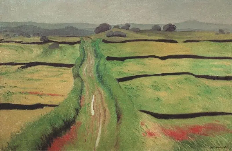 Chemin dans la lande
