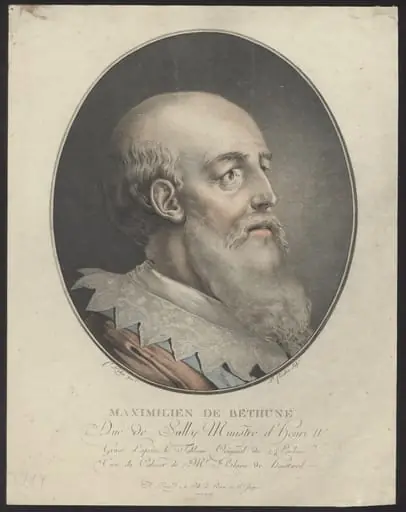 Portrait of Maximilien de Bethune, duc de Sully