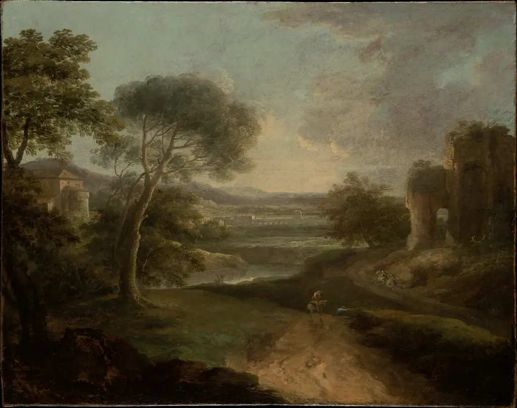 Landscape near Rome