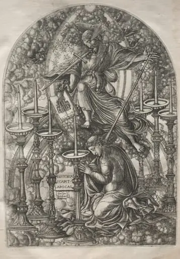The Apocalypse:  St. John Sees Seven Golden Candlesticks