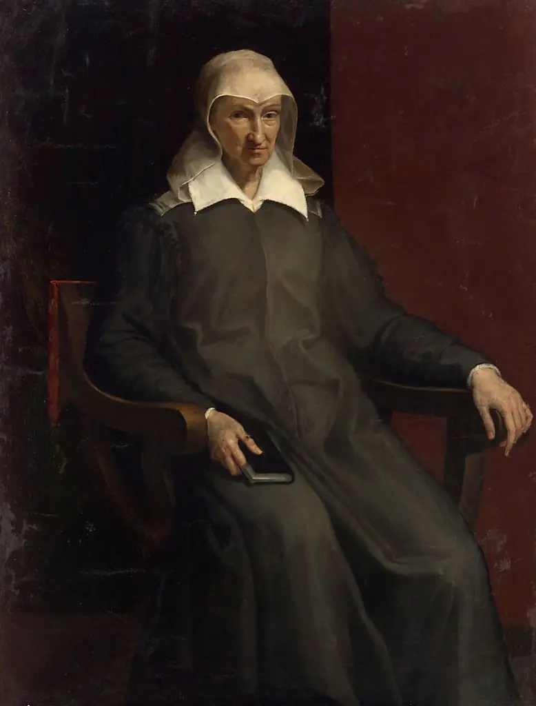 Portrait of an old woman