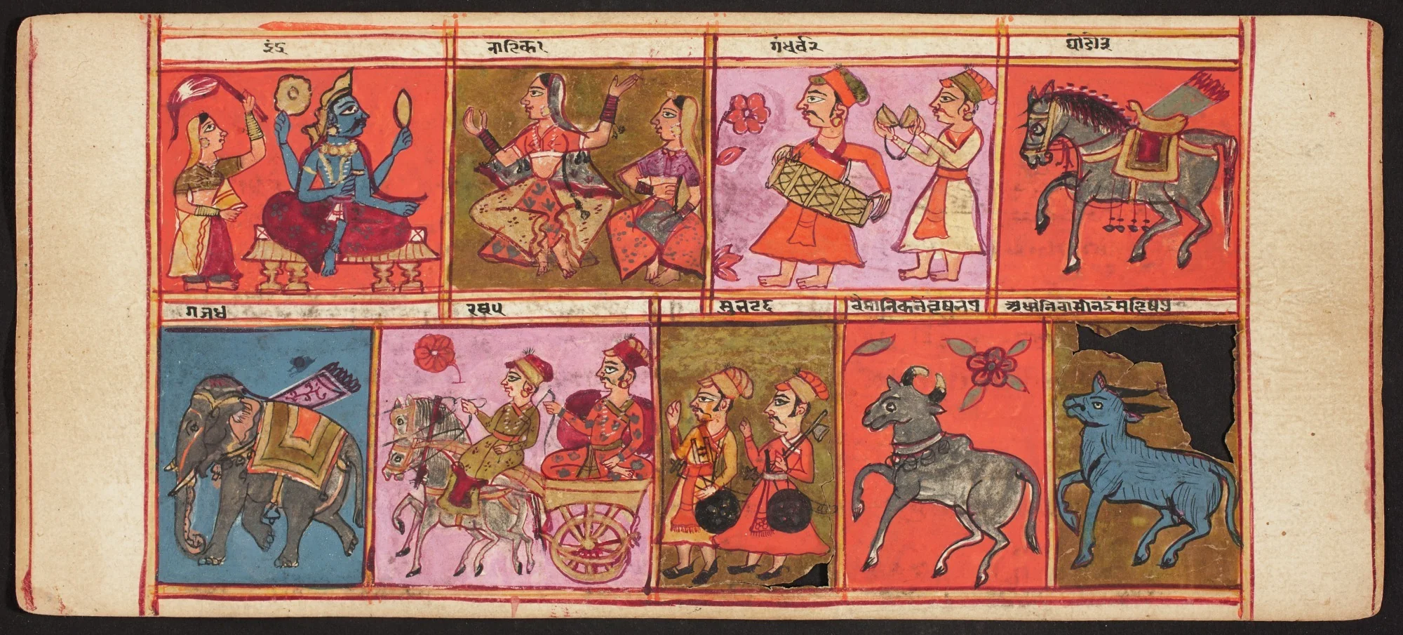 Tantric Manuscript, "Sangrahani Sutra", by Unknown, unspecified