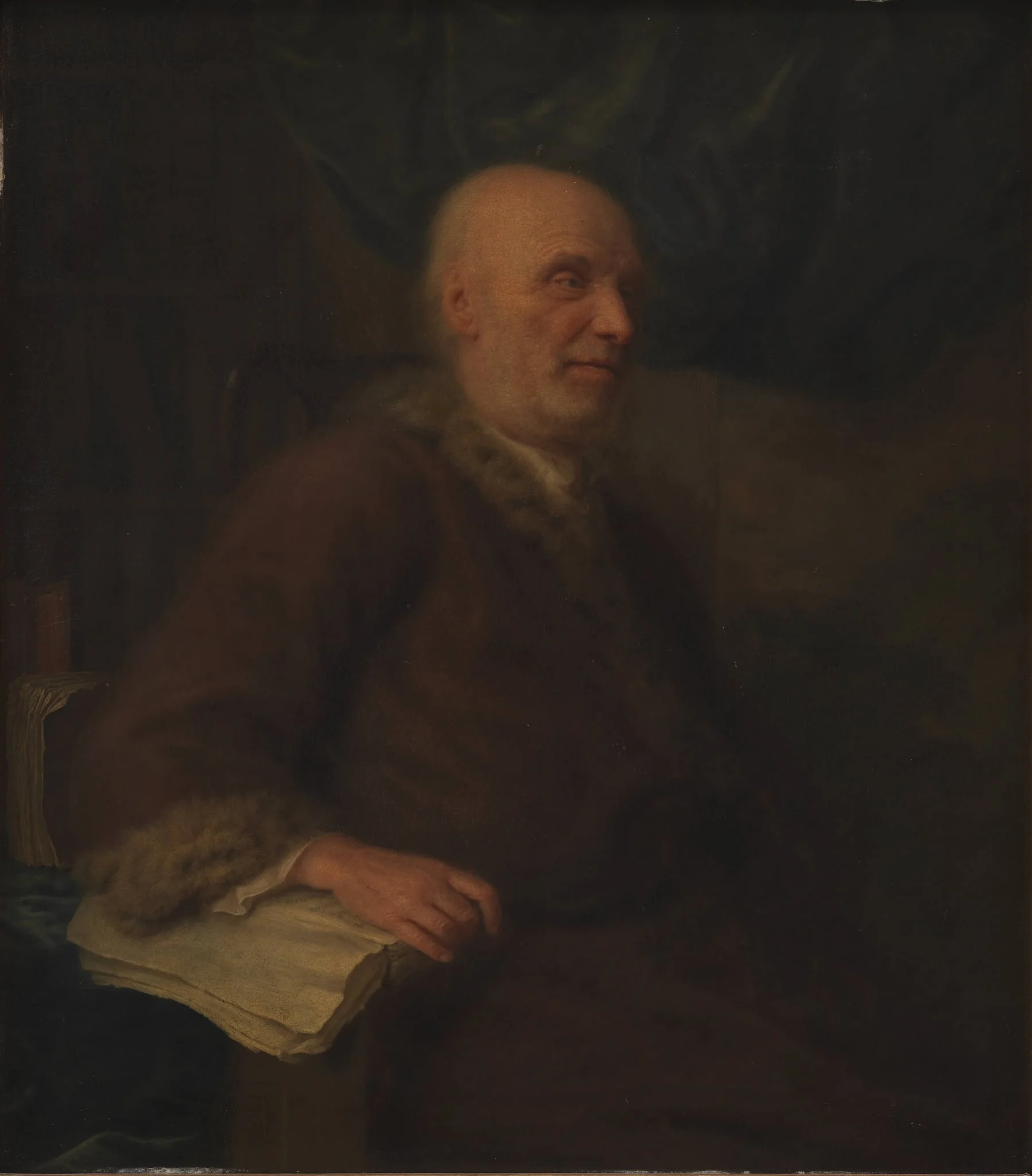 Portrait of a Man, by Unknown, unspecified, 1750