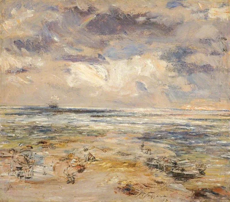 The Sailing of the Emigrant Ship, by William McTaggart, oil, 1898