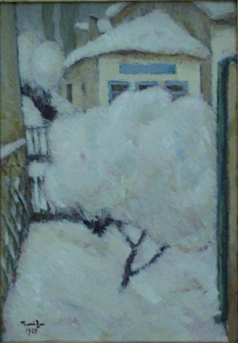 Iarna, by Nicolae Tonitza, 1933