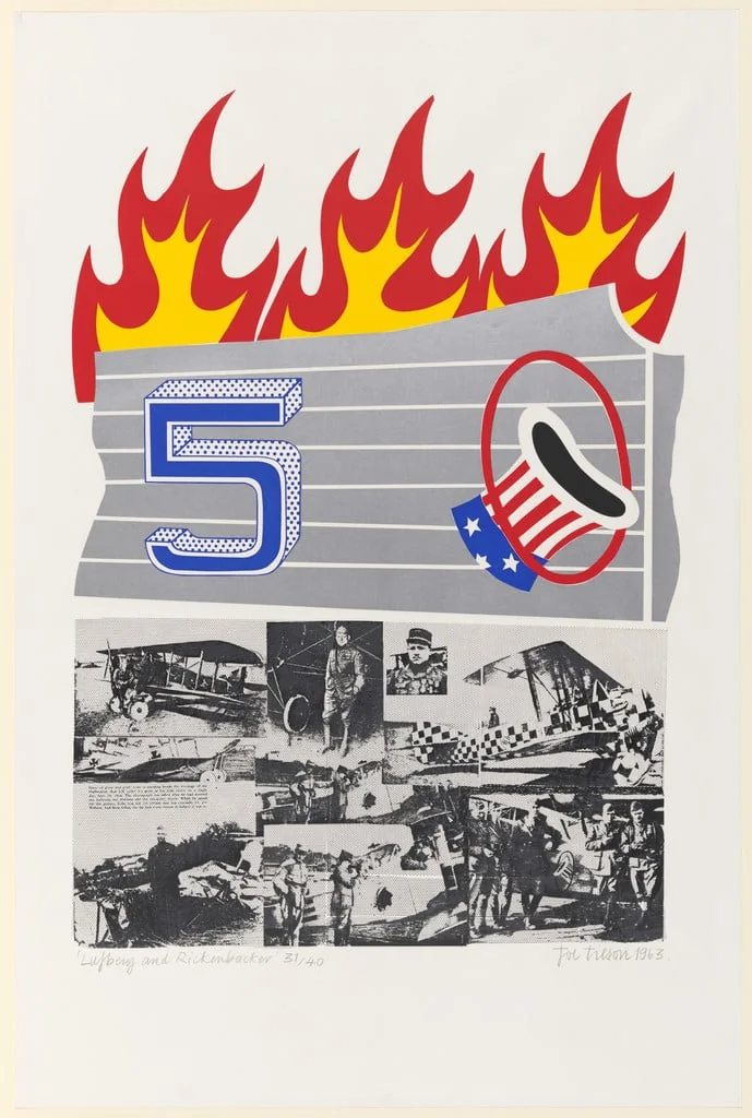 Untitled, by Joe Tilson, ink, 1963