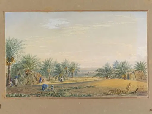 Distant View of Bushire in the Persian Gulf