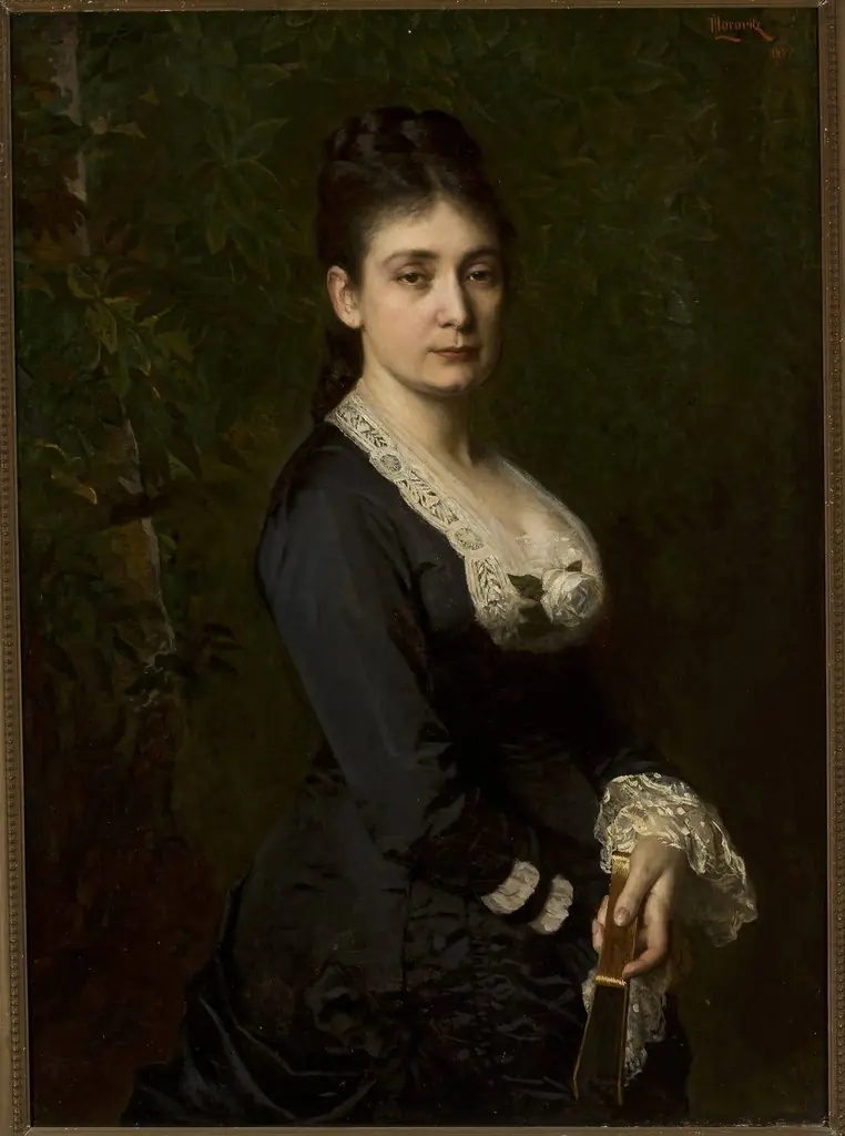 Portrait of Mina Fajans (1841–1933)