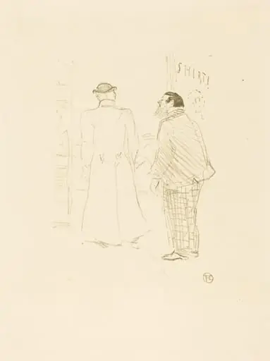 The First Vendor of Jourdan and Brown (Le premier vendeur de Jourdan et Brown)