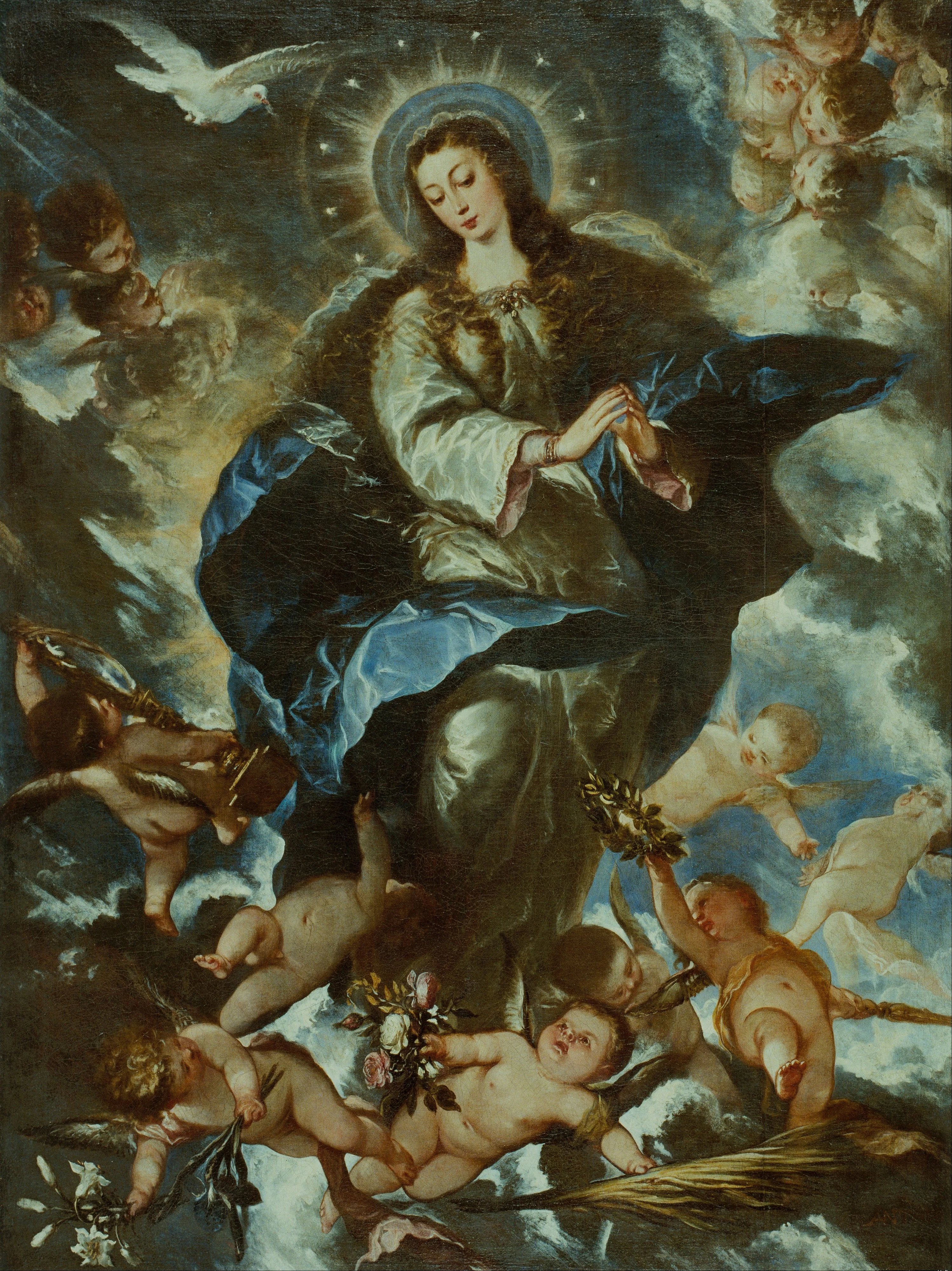 Immaculate Conception, by José Antolínez, oil, 1666