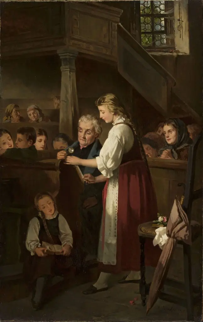 In the church