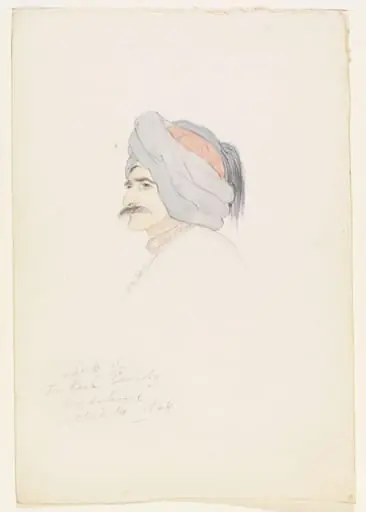 Sheik of Turkish Cavalry