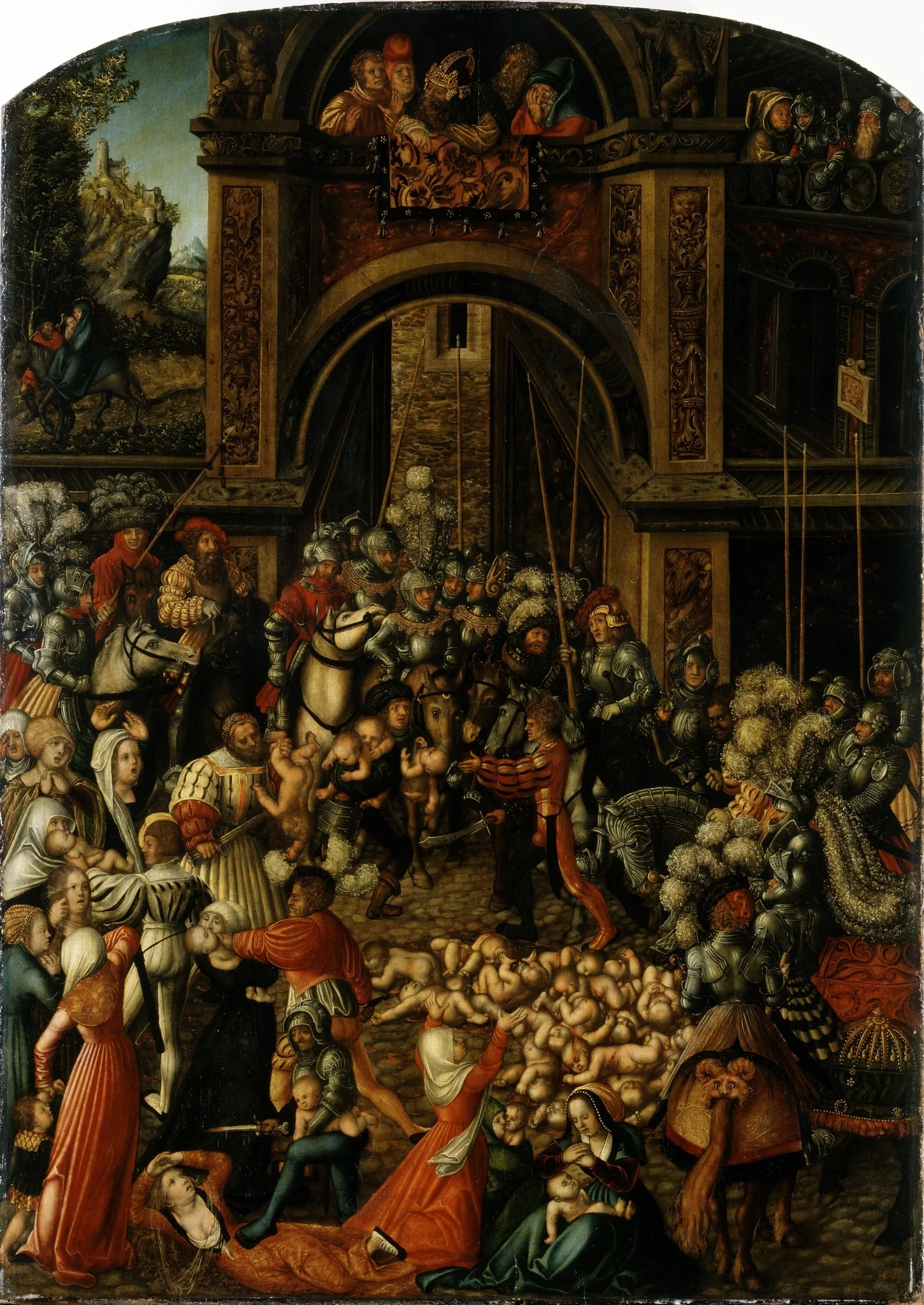 The Massacre of the Innocents, by Lucas Cranach the Elder, unspecified, 1515