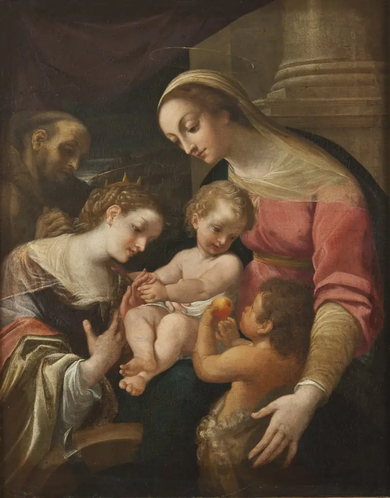 The Mystic Marriage of St Catherine