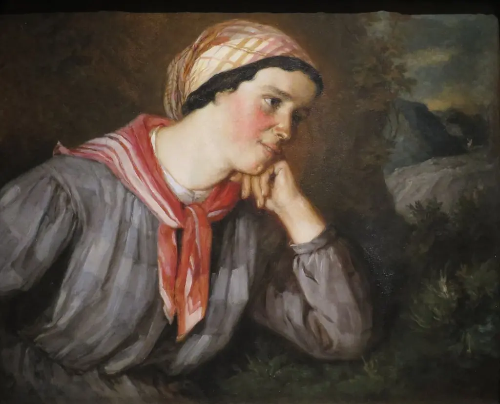Peasant Girl with a Scarf