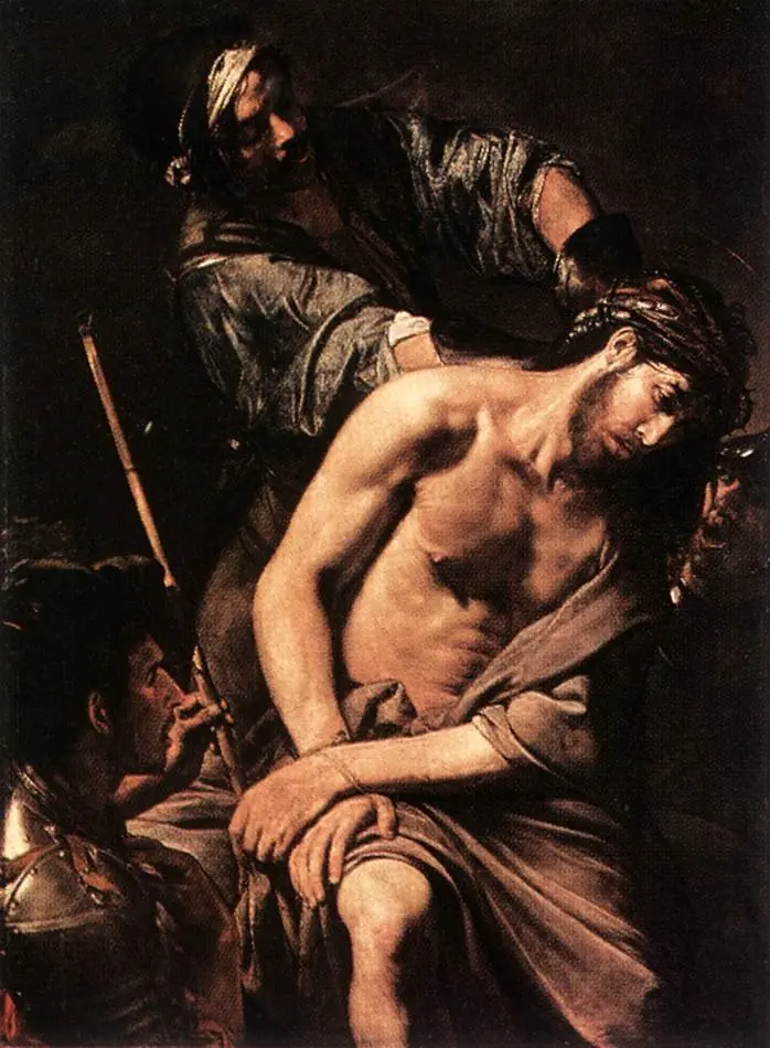The crowning wit thorns